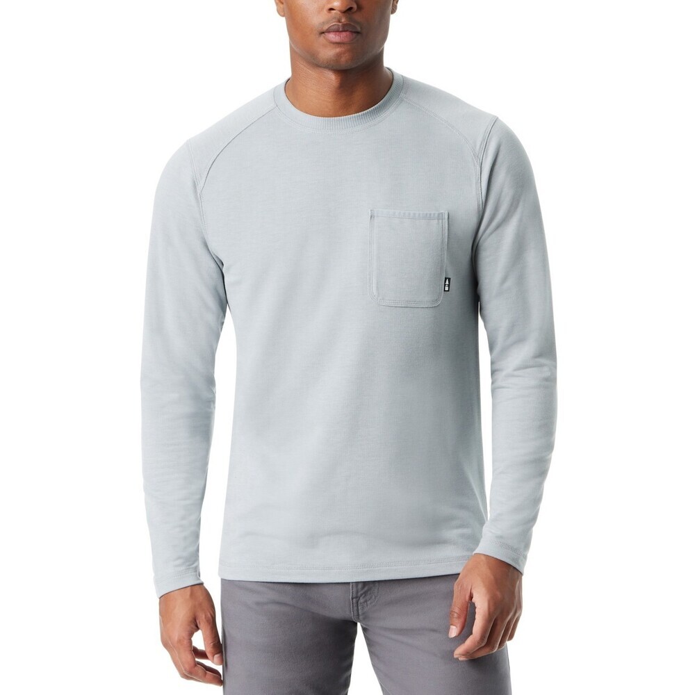 Bass Outdoor T-Shirt Mens M Quarry Stretch Long Sleeve Crew Neck Pullover FTS302